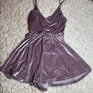 Women’s Urban Outfitters velvet romper